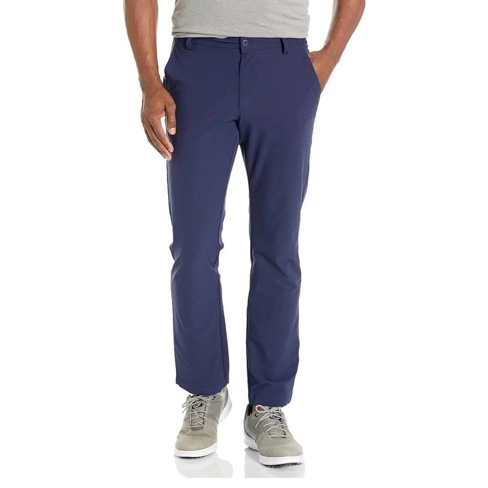 Under Armour UA Tech Straight Men's Golf Pants Navy 38x30 1376625-410 Stretchy